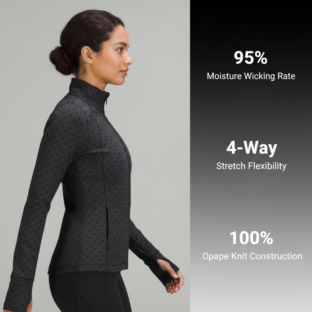 Naevo Black Polka Dot Jacket
