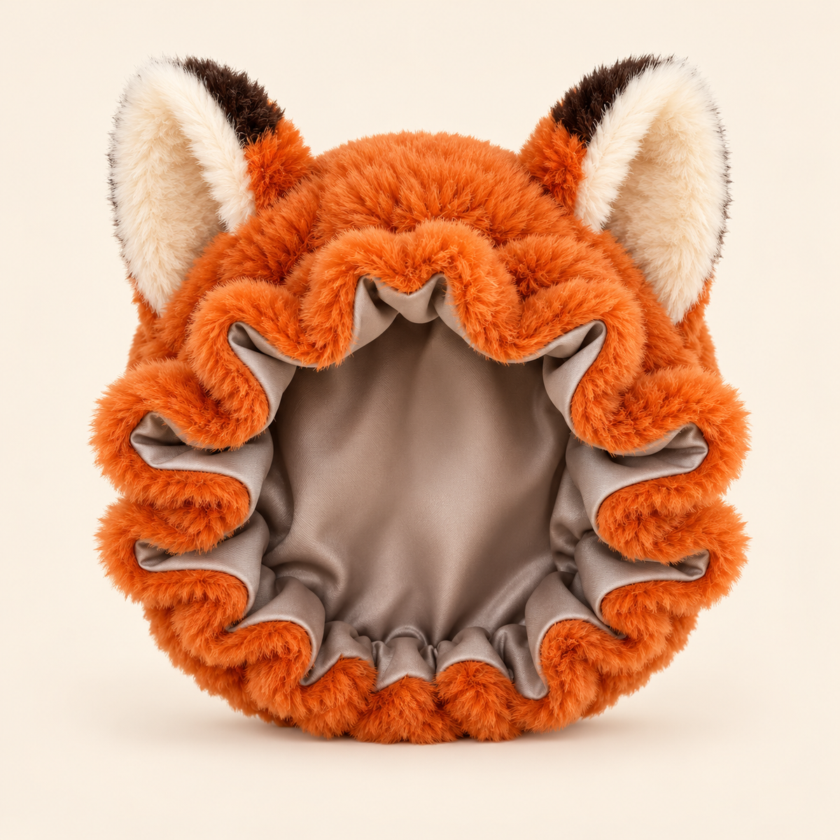 Fox Satin Sleep Bonnet