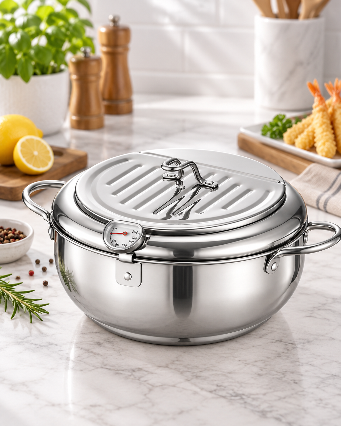 Stainless Steal Tempura Fryer