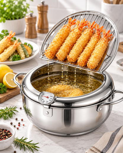 Stainless Steal Tempura Fryer