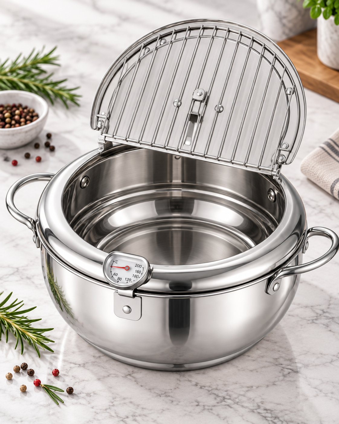 Stainless Steal Tempura Fryer