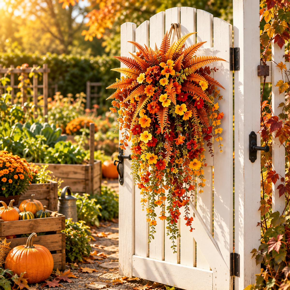 Hanging Fall Harvest Decor