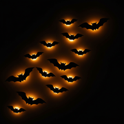 Halloween LED Bat Decal Set