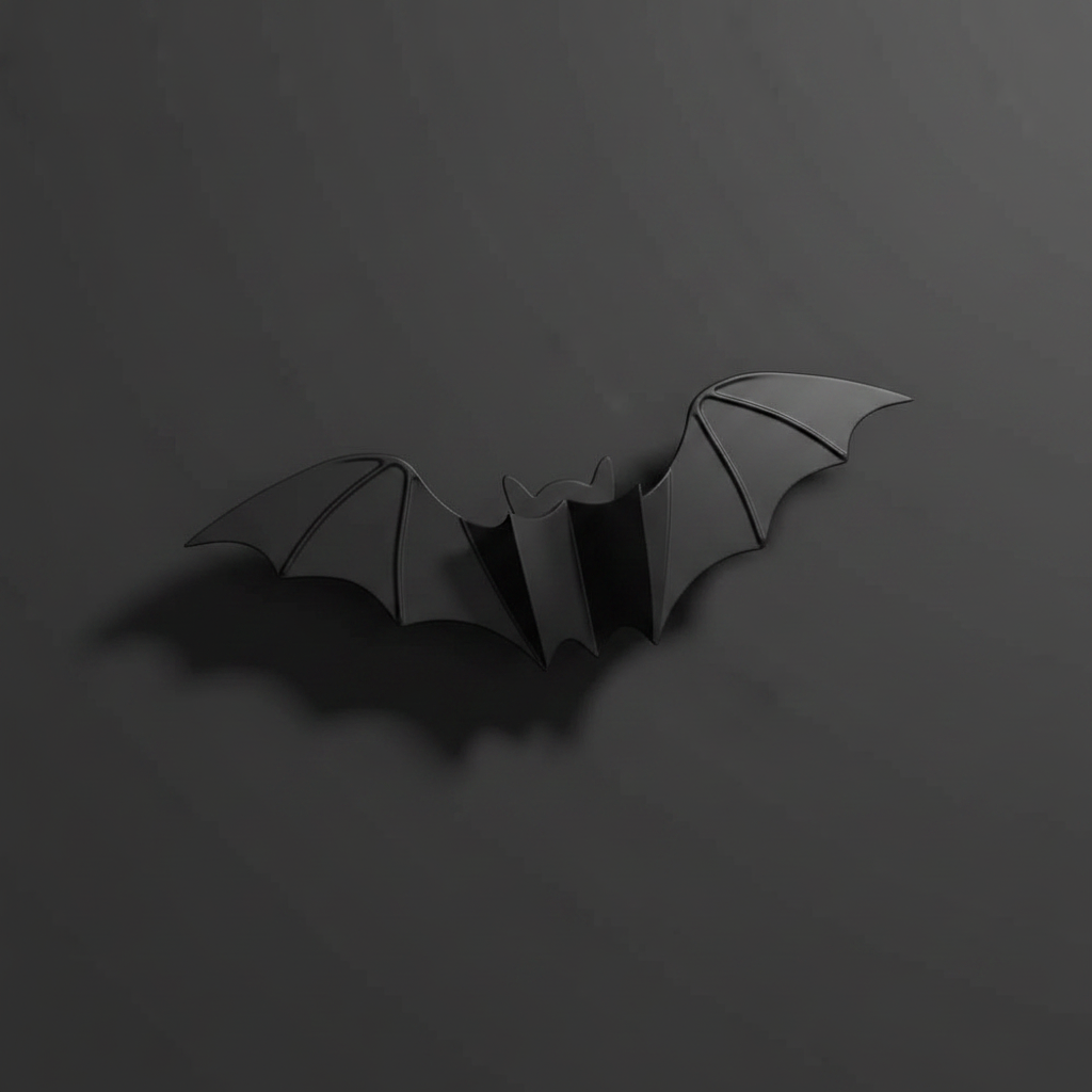 Halloween LED Bat Decal Set