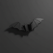 Halloween LED Bat Decal Set